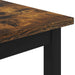 Masă de cafea Stejar fumuriu 100 x 100 x 45 cm Lemn compozit - WALTI WALTI