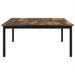 Masă de cafea Stejar fumuriu 100 x 100 x 45 cm Lemn compozit - WALTI WALTI