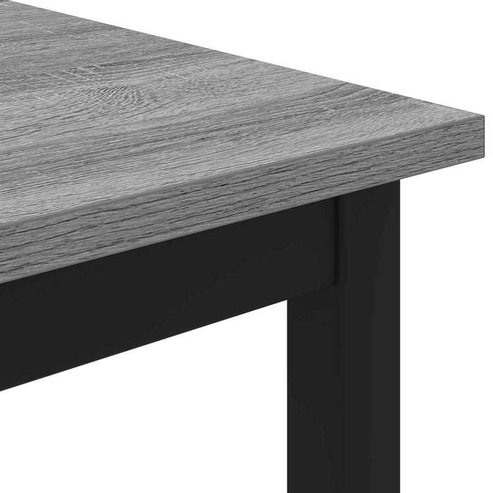 Masă de cafea Gri Sonoma 100 x 100 x 45 cm Lemn compozit - WALTI WALTI