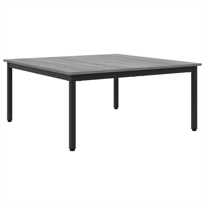 Masă de cafea Gri Sonoma 100 x 100 x 45 cm Lemn compozit - WALTI WALTI