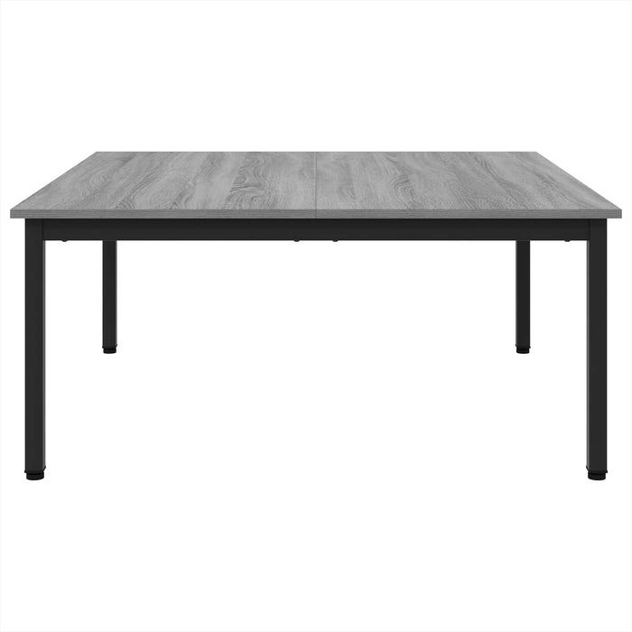 Masă de cafea Gri Sonoma 100 x 100 x 45 cm Lemn compozit - WALTI WALTI