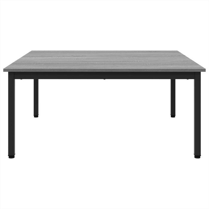 Masă de cafea Gri Sonoma 100 x 100 x 45 cm Lemn compozit - WALTI WALTI