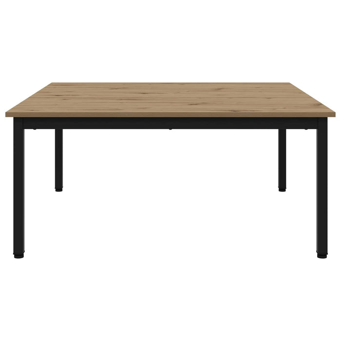 Masă de cafea Stejar artizanal 100 x 100 x 45 cm Lemn compozit - WALTI WALTI