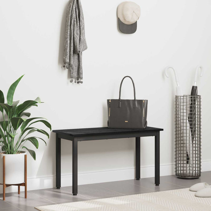 bancă Stejar Negru 80 x 35 x 45 cm Lemn compozit - WALTI WALTI