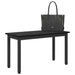 bancă Stejar Negru 80 x 35 x 45 cm Lemn compozit - WALTI WALTI