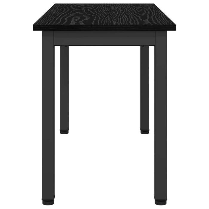 bancă Stejar Negru 80 x 35 x 45 cm Lemn compozit - WALTI WALTI