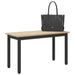 bancă Sonoma 80 x 35 x 45 cm Lemn compozit - WALTI WALTI