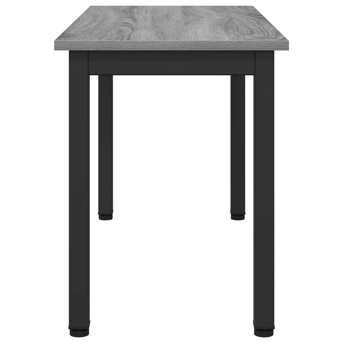 bancă Gri Sonoma 80 x 35 x 45 cm Lemn compozit - WALTI WALTI