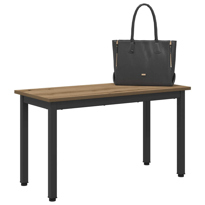 bancă Stejar artizanal 80 x 35 x 45 cm Lemn compozit - WALTI WALTI