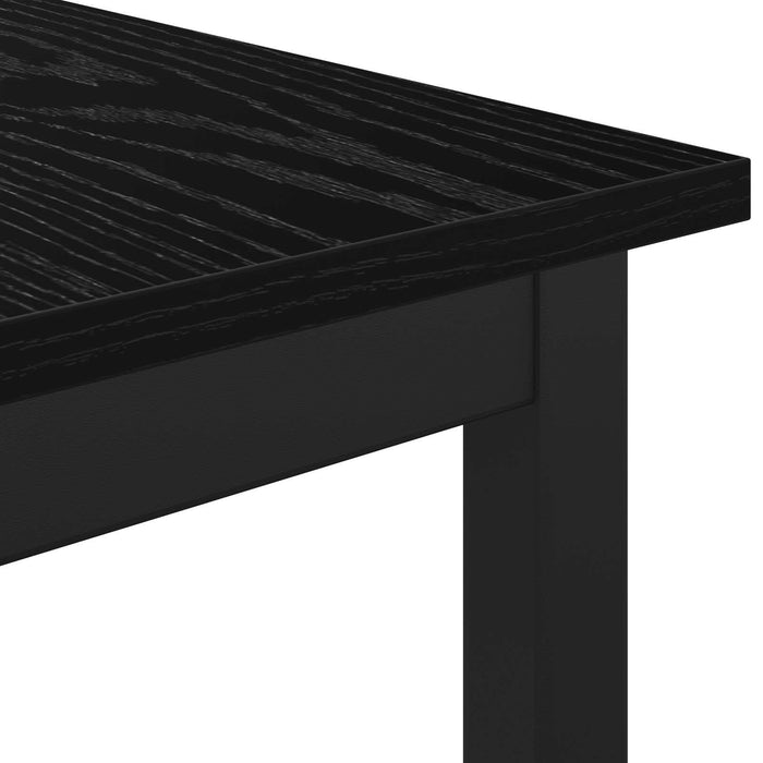 bancă Stejar Negru 110 x 35 x 45 cm Lemn compozit - WALTI WALTI