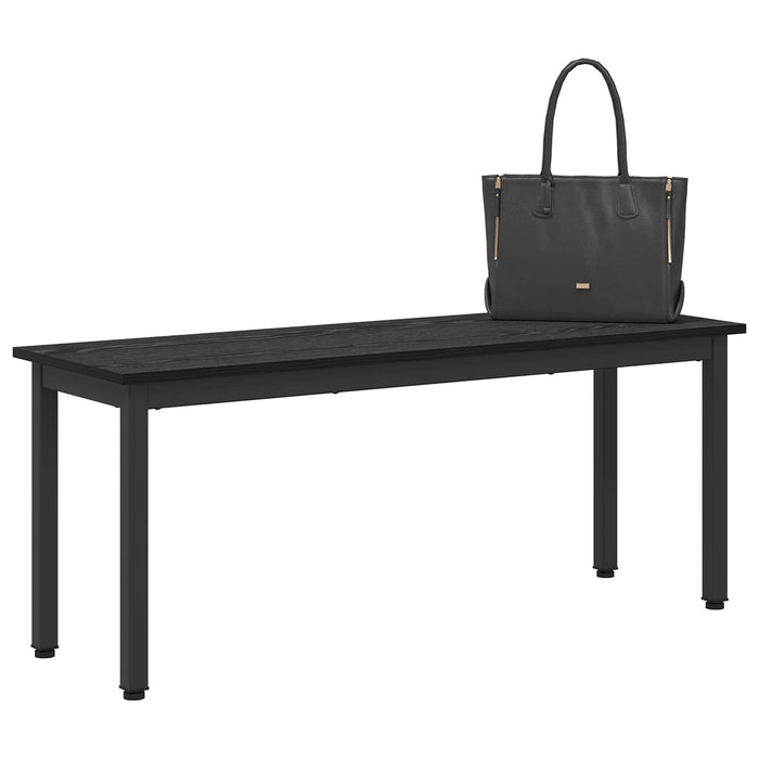 bancă Stejar Negru 110 x 35 x 45 cm Lemn compozit - WALTI WALTI