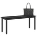 bancă Stejar Negru 110 x 35 x 45 cm Lemn compozit - WALTI WALTI