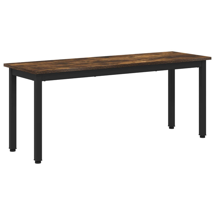 bancă Stejar fumuriu 110 x 35 x 45 cm Lemn compozit - WALTI WALTI