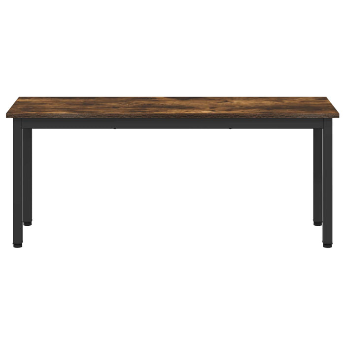 bancă Stejar fumuriu 110 x 35 x 45 cm Lemn compozit - WALTI WALTI