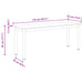 bancă Stejar fumuriu 110 x 35 x 45 cm Lemn compozit - WALTI WALTI