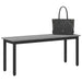 bancă Gri Sonoma 110 x 35 x 45 cm Lemn compozit - WALTI WALTI