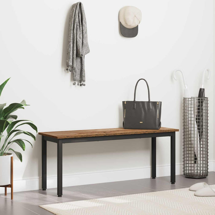bancă Lemn vechi 110 x 35 x 45 cm Lemn compozit - WALTI WALTI