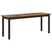 bancă Lemn vechi 110 x 35 x 45 cm Lemn compozit - WALTI WALTI