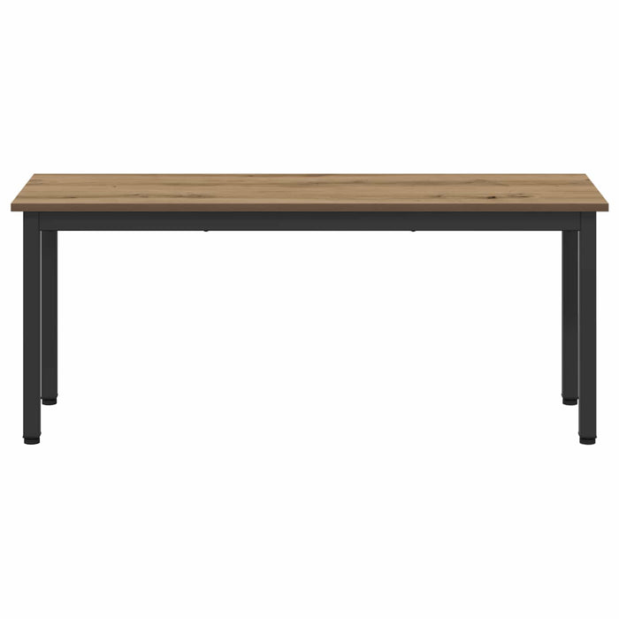 bancă Stejar artizanal 110 x 35 x 45 cm Lemn compozit - WALTI WALTI