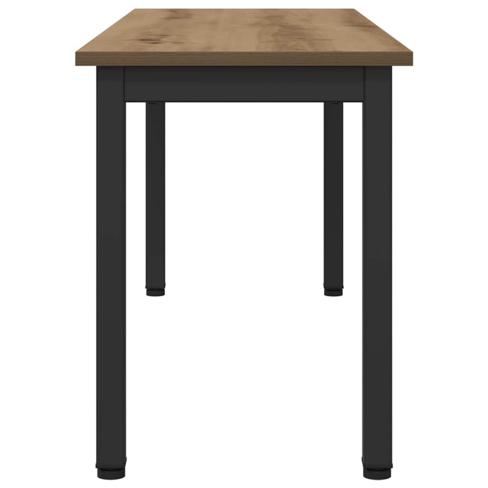 bancă Stejar artizanal 110 x 35 x 45 cm Lemn compozit - WALTI WALTI