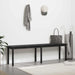 bancă Stejar Negru 160 x 35 x 45 cm Lemn compozit - WALTI WALTI