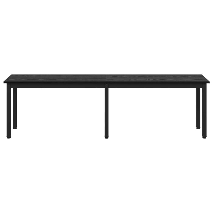 bancă Stejar Negru 160 x 35 x 45 cm Lemn compozit - WALTI WALTI