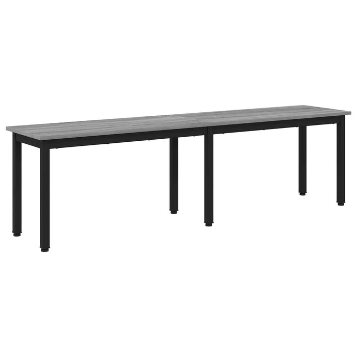 bancă Gri Sonoma 160 x 35 x 45 cm Lemn prelucrat - WALTI WALTI