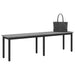 bancă Gri Sonoma 160 x 35 x 45 cm Lemn prelucrat - WALTI WALTI