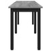 bancă Gri Sonoma 160 x 35 x 45 cm Lemn prelucrat - WALTI WALTI