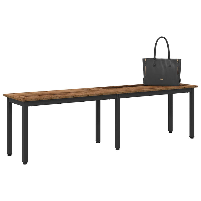 bancă Lemn vechi 160 x 35 x 45 cm Lemn compozit - WALTI WALTI