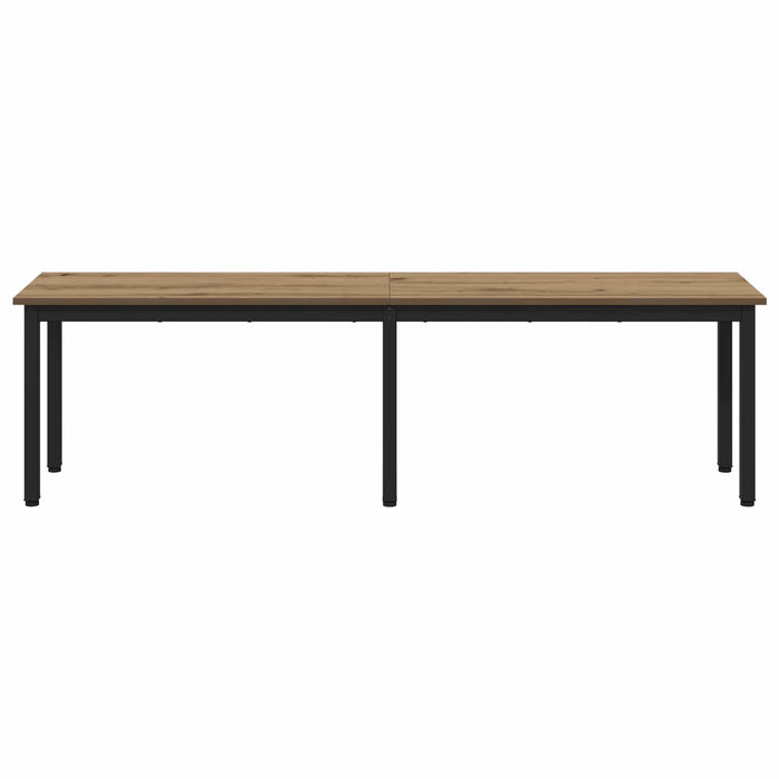 bancă Stejar artizanal 160 x 35 x 45 cm Lemn compozit - WALTI WALTI