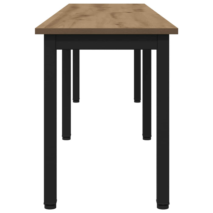 bancă Stejar artizanal 160 x 35 x 45 cm Lemn compozit - WALTI WALTI