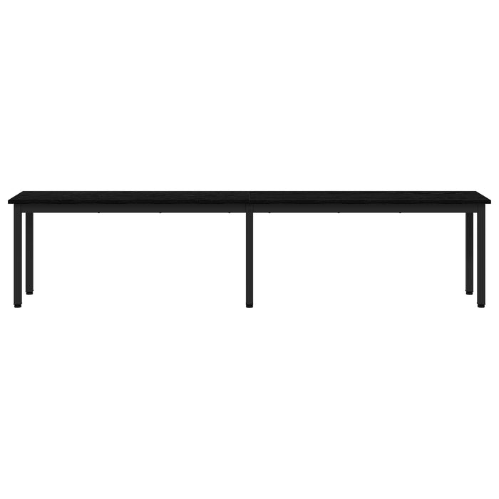 bancă Stejar Negru 200 x 35 x 45 cm Lemn prelucrat - WALTI WALTI
