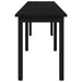 bancă Stejar Negru 200 x 35 x 45 cm Lemn prelucrat - WALTI WALTI
