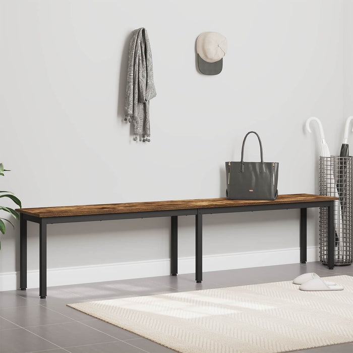 bancă Stejar fumuriu 200 x 35 x 45 cm Lemn prelucrat - WALTI WALTI