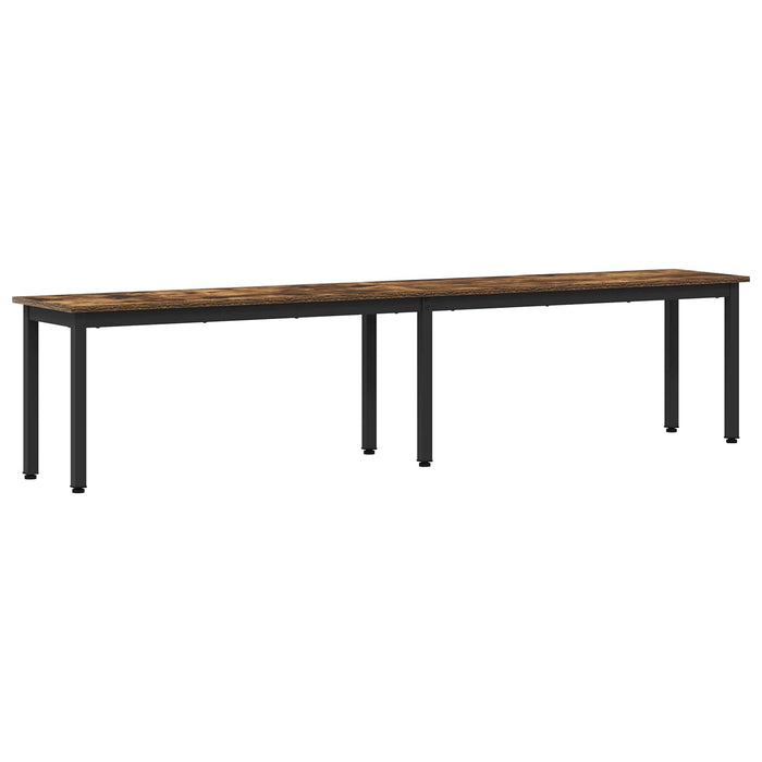bancă Stejar fumuriu 200 x 35 x 45 cm Lemn prelucrat - WALTI WALTI