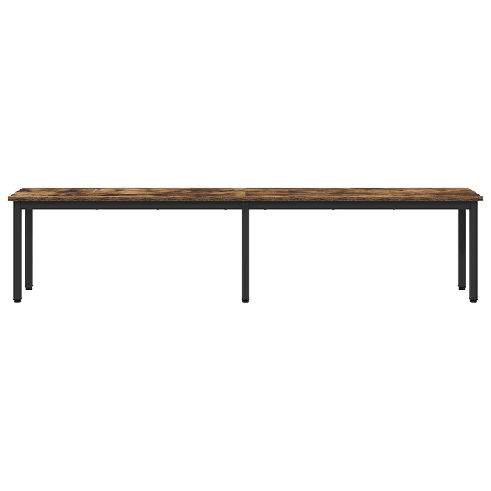 bancă Stejar fumuriu 200 x 35 x 45 cm Lemn prelucrat - WALTI WALTI