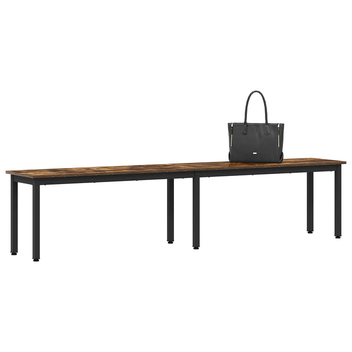 bancă Stejar fumuriu 200 x 35 x 45 cm Lemn prelucrat - WALTI WALTI