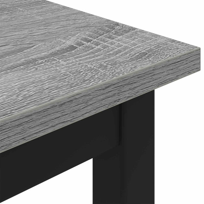 bancă Gri Sonoma 200 x 35 x 45 cm Lemn compozit WALTI