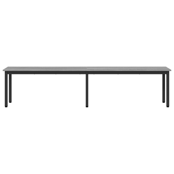 bancă Gri Sonoma 200 x 35 x 45 cm Lemn compozit WALTI