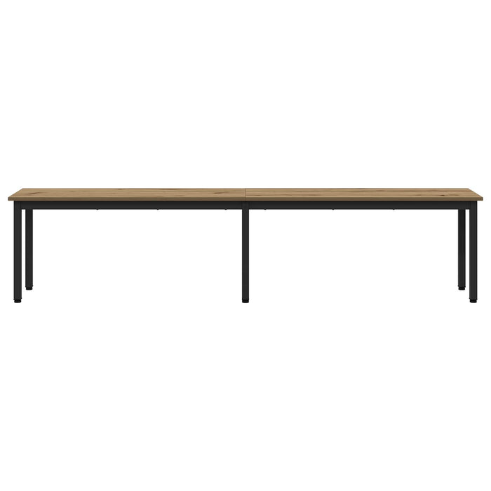 bancă Stejar artizanal 200 x 35 x 45 cm Lemn prelucrat WALTI