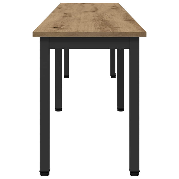 bancă Stejar artizanal 200 x 35 x 45 cm Lemn prelucrat WALTI