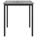 Mese de sufragerie 70 x 70 x 75 cm METAL - WALTI WALTI