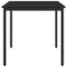 Mese de sufragerie 80 x 80 x 75 cm METAL - WALTI WALTI