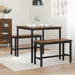 Mese de sufragerie 80 x 80 x 75 cm METAL - WALTI WALTI