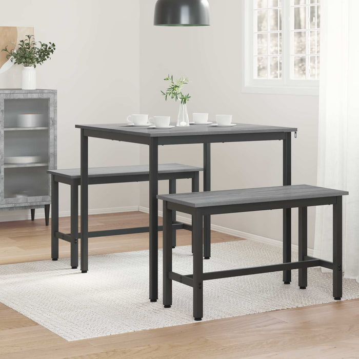 Mese de sufragerie 80 x 80 x 75 cm METAL - WALTI WALTI