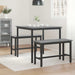 Mese de sufragerie 80 x 80 x 75 cm METAL - WALTI WALTI