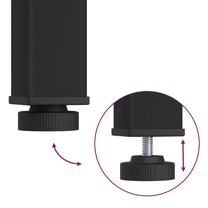 Mese de sufragerie 80 x 80 x 75 cm Lemn prelucrat Pătrat WALTI