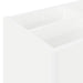 Suport pentru umbrele Alb 65 x 24 x 50 cm Lemn compozit - WALTI WALTI
