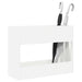 Suport pentru umbrele Alb 65 x 24 x 50 cm Lemn compozit - WALTI WALTI
